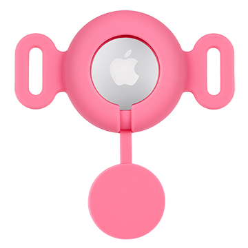 QR Code Medical ID Tag with Location Tracker Pink Lemonade, Pink Lemonade, large image number 3